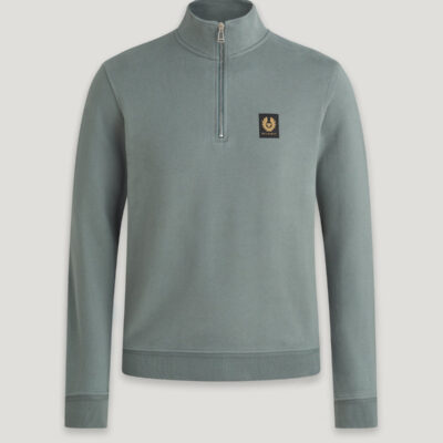 belstaff quarter zip sweatshirt