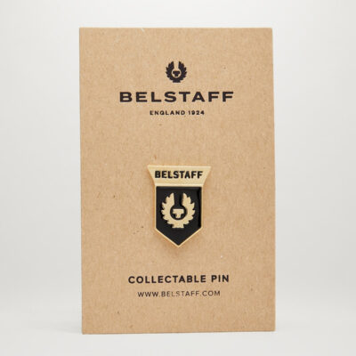 belstaff shield pin